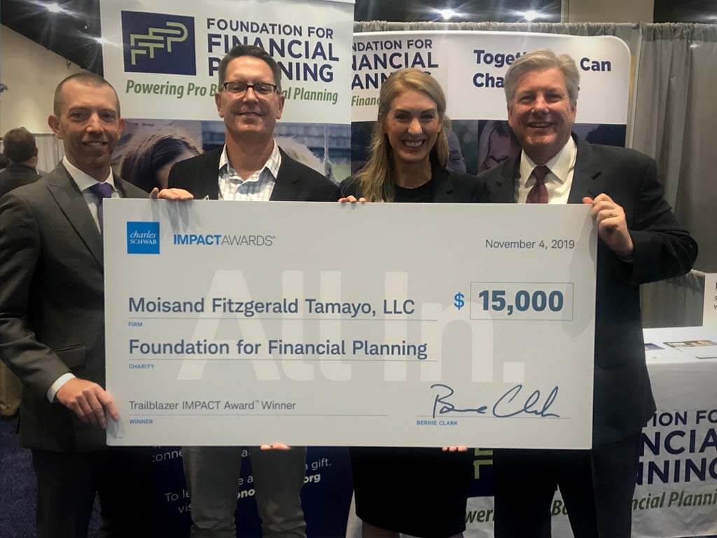 Moisand Fitzgerald Tamayo win $15,000 at the Impact Awards