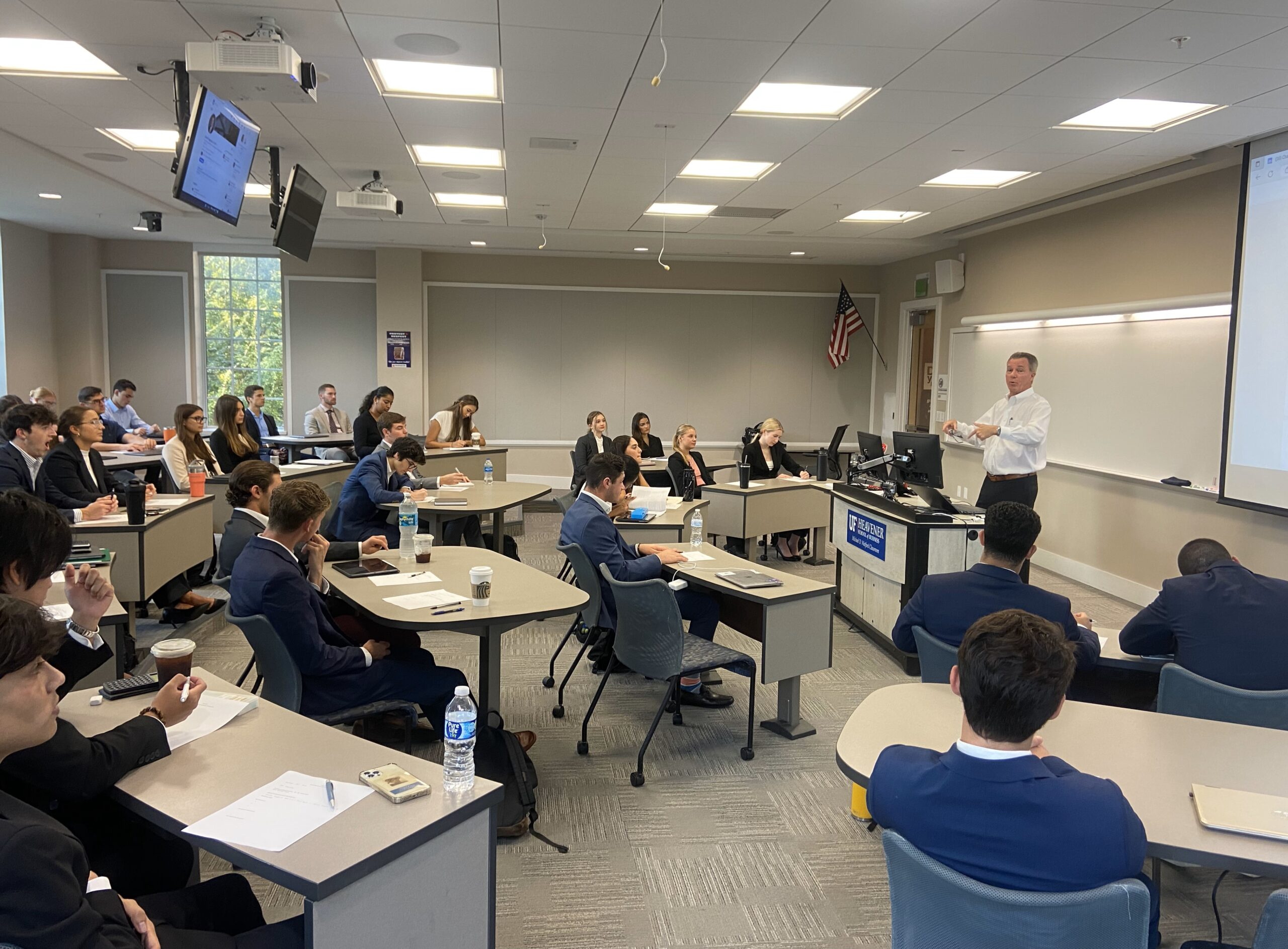 Charlie Fitzgerald speaking at the University of Florida