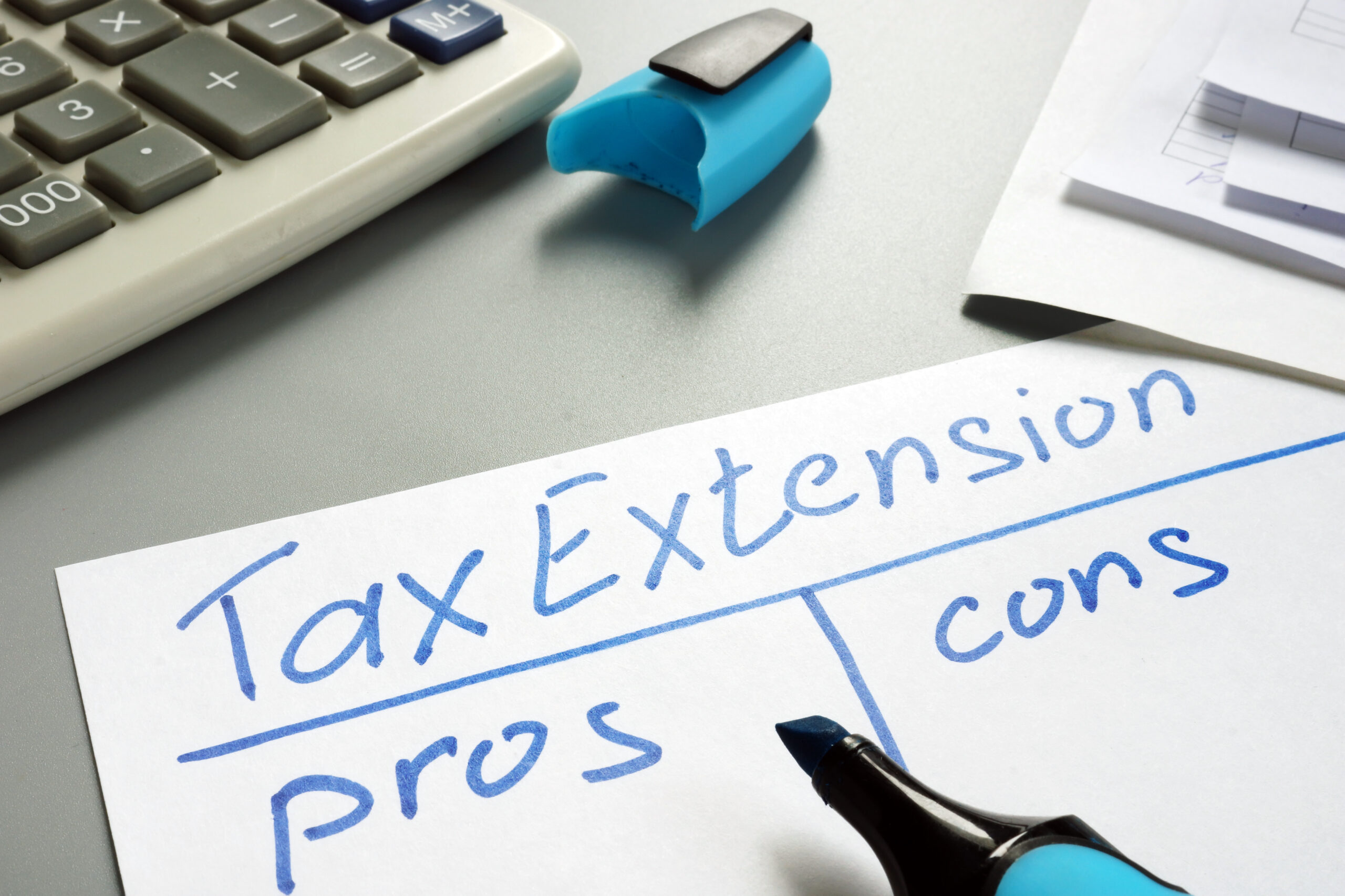 image of list of pros and cons of extensions