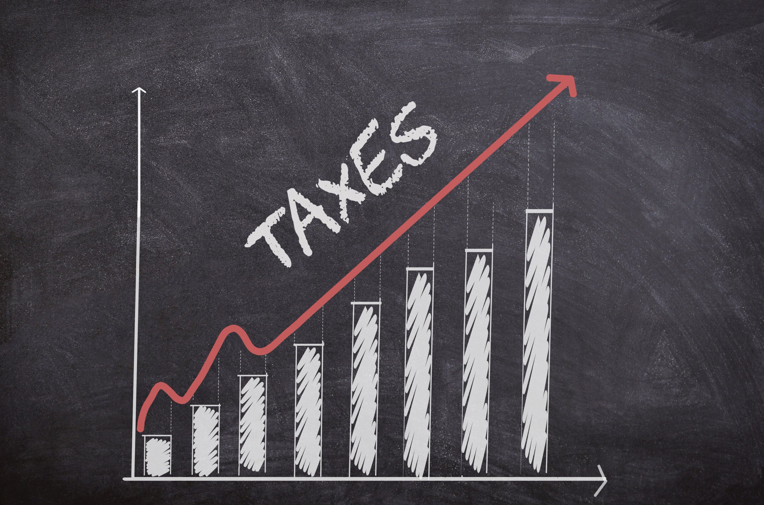 tax increase graph