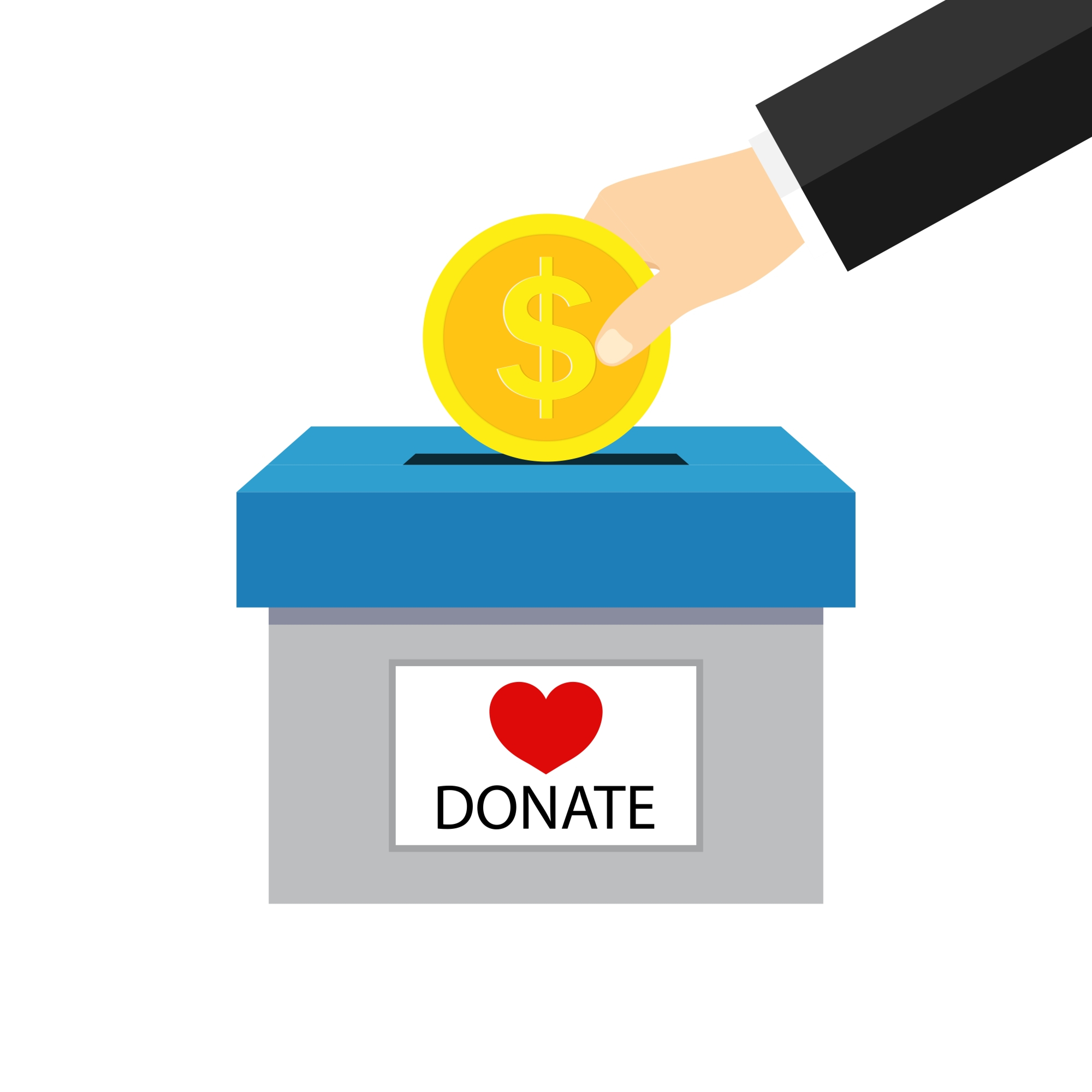 image of donation box
