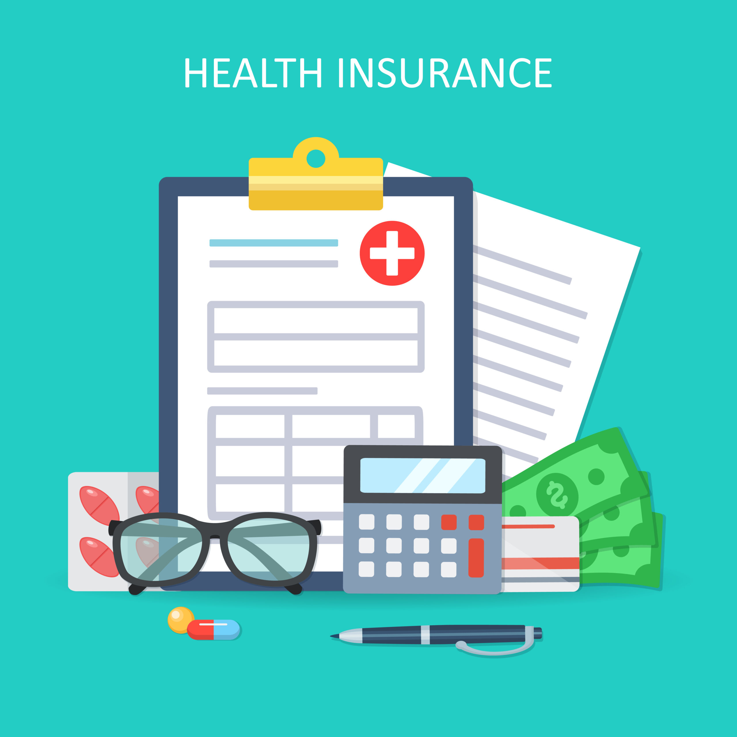 Health insurance form image