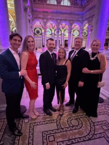Hunt Chandler and Moisand at FFP gala