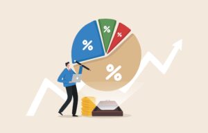 pie chart depicting diversification